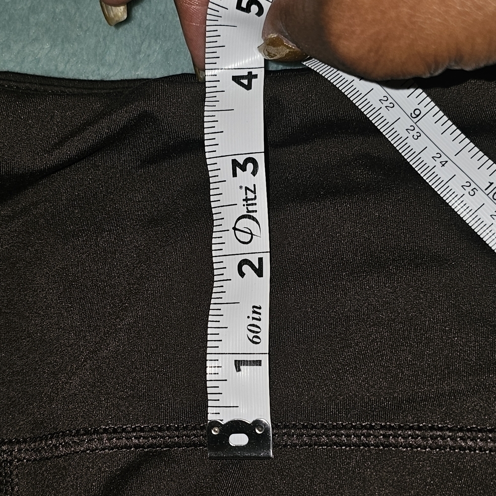 Yogalicious Chocolate High-Waisted Bike Shorts - Picture 9 of 11